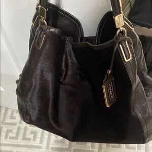 Coach Pony Skin Brown bag